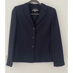 Casual Corner ANNEX Women's Navy Jacket Blazer Size 6 Petite